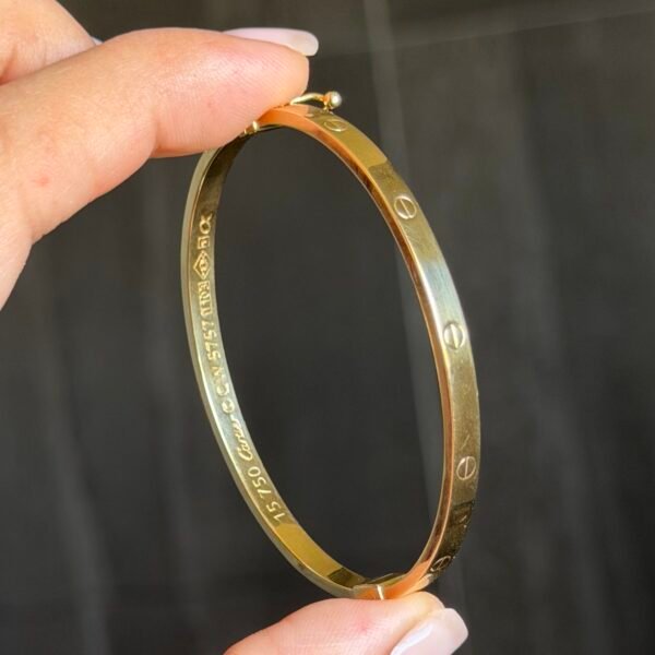Pulso Cartier 5.30gr 16cm