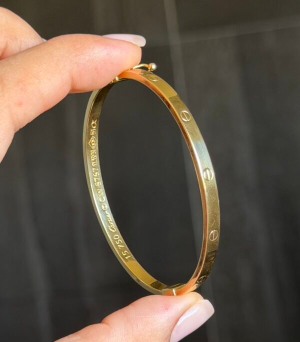 Pulso Cartier 5.30gr 16cm