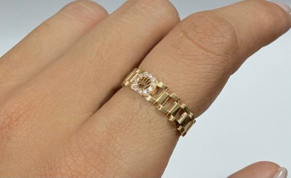 Anillo Rolex T:7 2gr