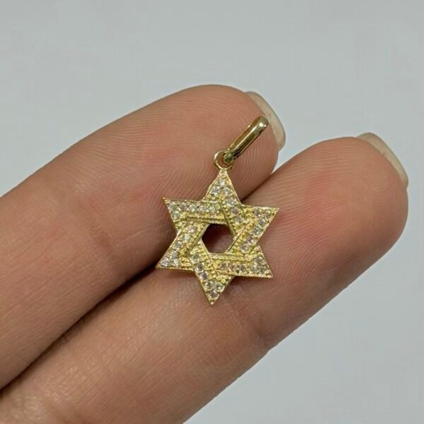 Dije estrella de David 1.16gr