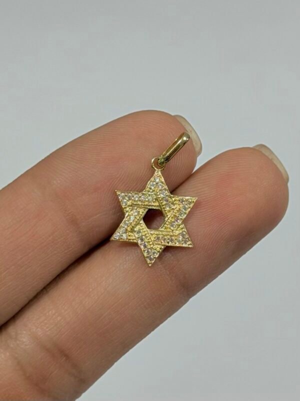 Dije estrella de David 1.16gr
