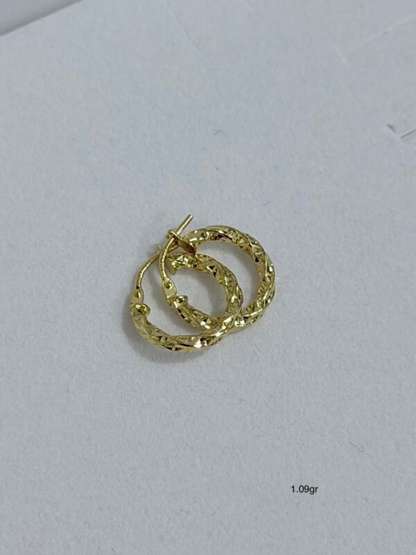 Argollas italianas exclusivas 1.09gr